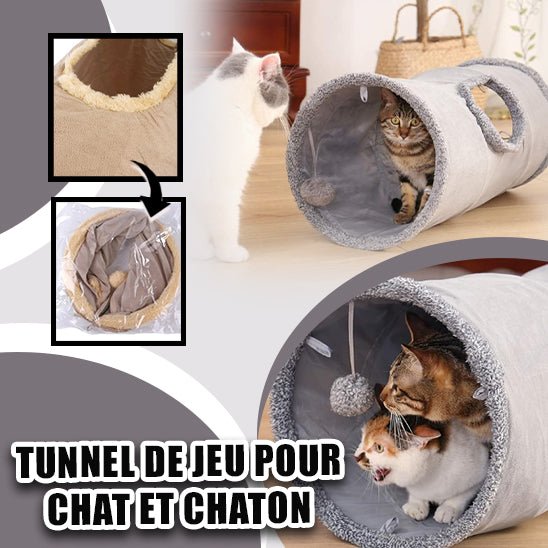 Tunnel Kitty - Jeu pour chat - EasyShop