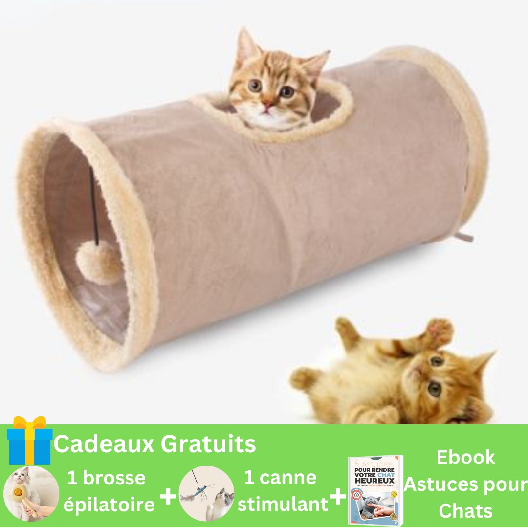 Tunnel Kitty TM - Jeu pour chat - EasyShop