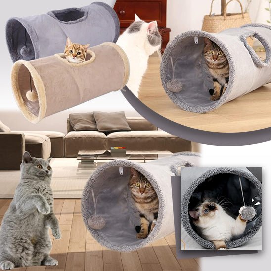 Tunnel Kitty TM - Jeu pour chat - EasyShop